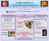 Fabre Minerals Home Page 